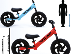 Altura Bicicleta de equilibrio Aro 12