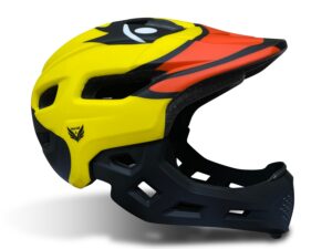 Casco Full face Integral Niños (3 a 10 años) Amarillo