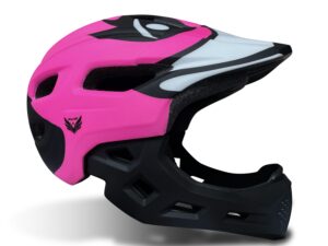 Casco Full face Integral Niños (3 a 10 años) Rosado
